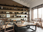 311平米新中式风格四室茶室装修效果图，收纳柜创意设计图