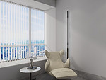 123平米现代简约风三室休闲室装修效果图，收纳柜创意设计图