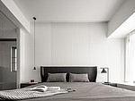130平米现代简约风一室卧室装修效果图，软装创意设计图