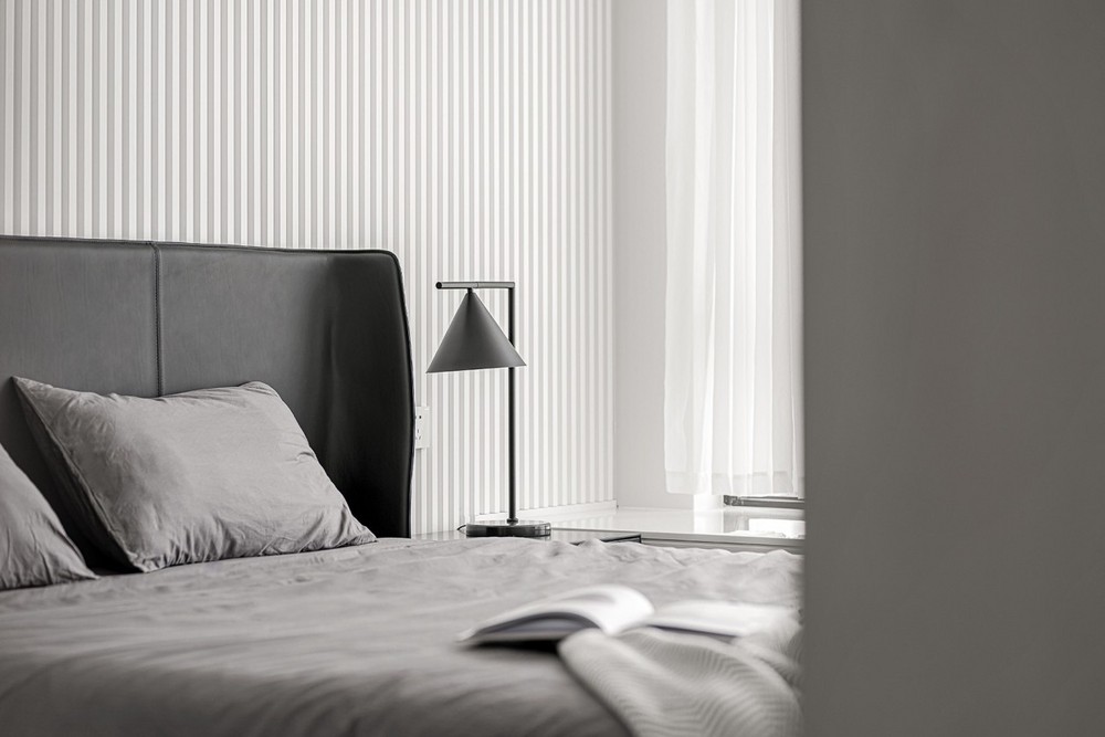 88平米现代简约风一室卧室装修效果图，软装创意设计图