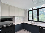 105平米美式风格别墅厨房装修效果图，橱柜创意设计图