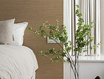 120平米日式风格二室卧室装修效果图，软装创意设计图