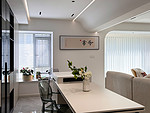 270平米现代简约风三室休闲室装修效果图，软装创意设计图