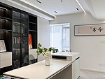 270平米现代简约风三室休闲室装修效果图，软装创意设计图