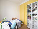108平米北欧风格三室儿童房装修效果图，衣柜创意设计图