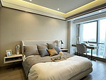 79平米轻奢风格三室卧室装修效果图，软装创意设计图