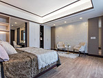 306平米欧式风格别墅卧室装修效果图，吊顶创意设计图