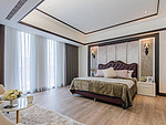 120平米欧式风格别墅卧室装修效果图，灯饰创意设计图