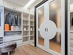 160平米欧式风格别墅衣帽间装修效果图，衣柜创意设计图