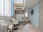 306平米欧式风格别墅休闲室装修效果图，地板创意设计图