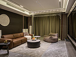 330平米轻奢风格别墅客厅装修效果图，吊顶创意设计图