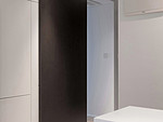 97平米现代简约风三室客厅装修效果图，门窗创意设计图