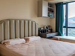 118平米轻奢风格五室卧室装修效果图，收纳柜创意设计图