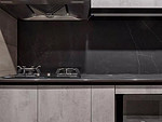 132平米现代简约风四室厨房装修效果图，橱柜创意设计图