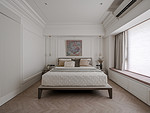 96平米轻奢风格三室卧室装修效果图，软装创意设计图