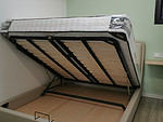128平米现代简约风二室卧室装修效果图，软装创意设计图