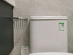 146平米现代简约风二室卫生间装修效果图，盥洗区创意设计图