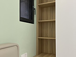 133平米现代简约风二室卧室装修效果图，收纳柜创意设计图