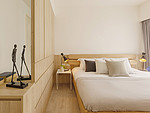 108平米日式风格二室卧室装修效果图，衣柜创意设计图