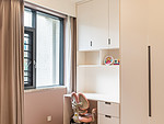 96平米现代简约风三室儿童房装修效果图，软装创意设计图