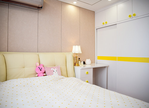 270平米新中式风格复式儿童房装修效果图，衣柜创意设计图