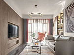 298平米轻奢风格三室客厅装修效果图，门窗创意设计图
