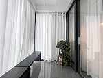 60平米现代简约风三室阳台装修效果图，软装创意设计图