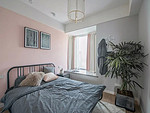 138平米北欧风格三室卧室装修效果图，软装创意设计图
