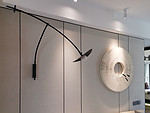 100平米现代简约风三室客厅装修效果图，电视墙创意设计图
