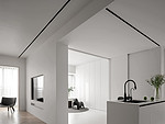 88平米现代简约风一室厨房装修效果图，橱柜创意设计图