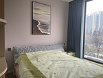 144平米混搭风格五室卧室装修效果图，软装创意设计图