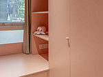 107平米现代简约风三室书房装修效果图，收纳柜创意设计图