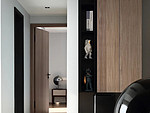 130平米现代简约风四室客厅装修效果图，收纳柜创意设计图