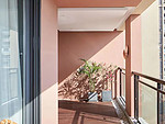 109平米现代简约风五室阳台装修效果图，软装创意设计图