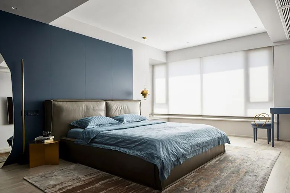 188平米现代简约风五室卧室装修效果图，软装创意设计图