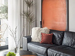 107平米现代简约风五室客厅装修效果图，沙发创意设计图