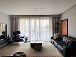 188平米现代简约风五室客厅装修效果图，门窗创意设计图