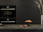 188平米现代简约风五室厨房装修效果图，玄关柜创意设计图