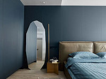 107平米现代简约风五室卧室装修效果图，软装创意设计图