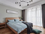 87平米北欧风格五室卧室装修效果图，墙面创意设计图