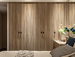 97平米北欧风格三室卧室装修效果图，衣柜创意设计图