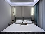 88平米现代简约风四室卧室装修效果图，软装创意设计图