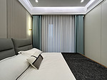 100平米现代简约风四室卧室装修效果图，软装创意设计图