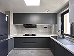 116平米现代简约风二室厨房装修效果图，软装创意设计图
