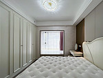79平米美式风格别墅卧室装修效果图，软装创意设计图