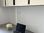130平米现代简约风三室书房装修效果图，书柜创意设计图