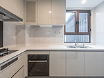 127平米轻奢风格三室厨房装修效果图，橱柜创意设计图