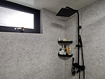 118平米轻奢风格三室卫生间装修效果图，盥洗区创意设计图
