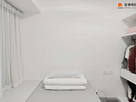 50平米现代简约风二室次卧装修效果图，软装创意设计图