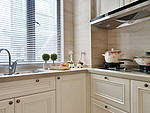 97平米欧式风格三室厨房装修效果图，橱柜创意设计图